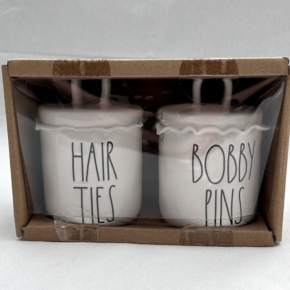 RAE DUNN hair ties/ bobby pins